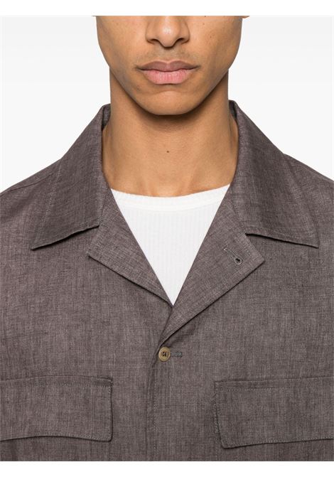 Purple John shirt jacket Briglia 1949 - men BRIGLIA 1949 | JOHN32511800076